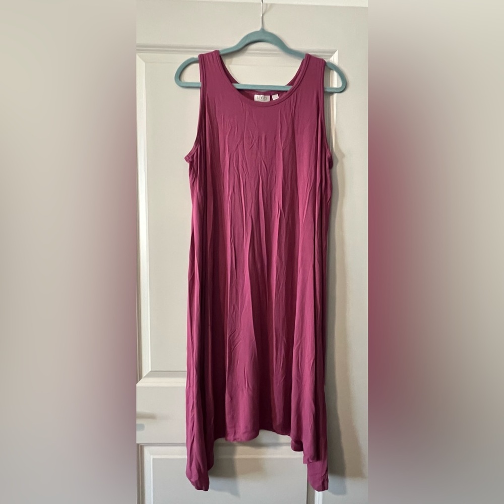 Logo tank dress